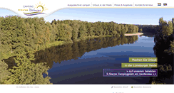 Desktop Screenshot of camping-hardausee.de