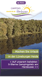 Mobile Screenshot of camping-hardausee.de